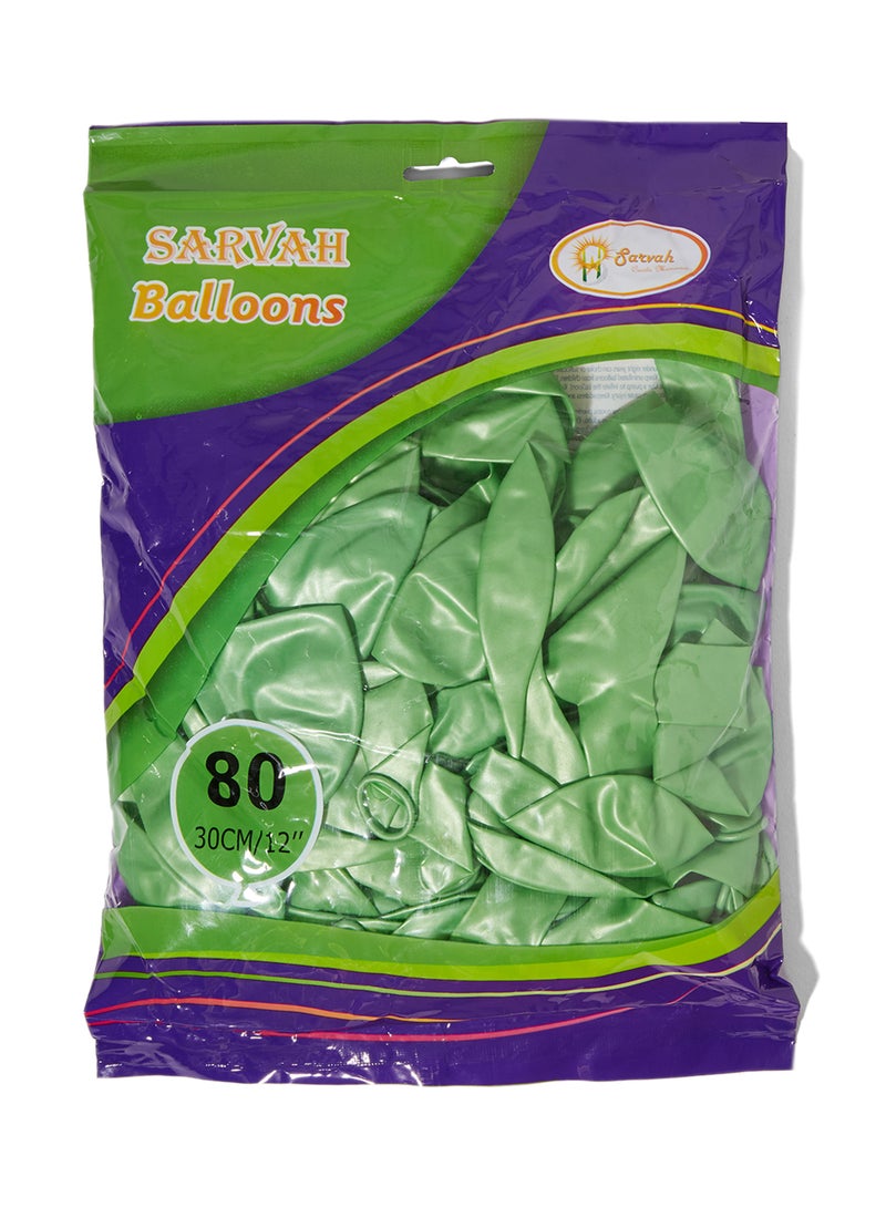 مجموعة بالونات مكونة من 80 قطعة 12بوصة