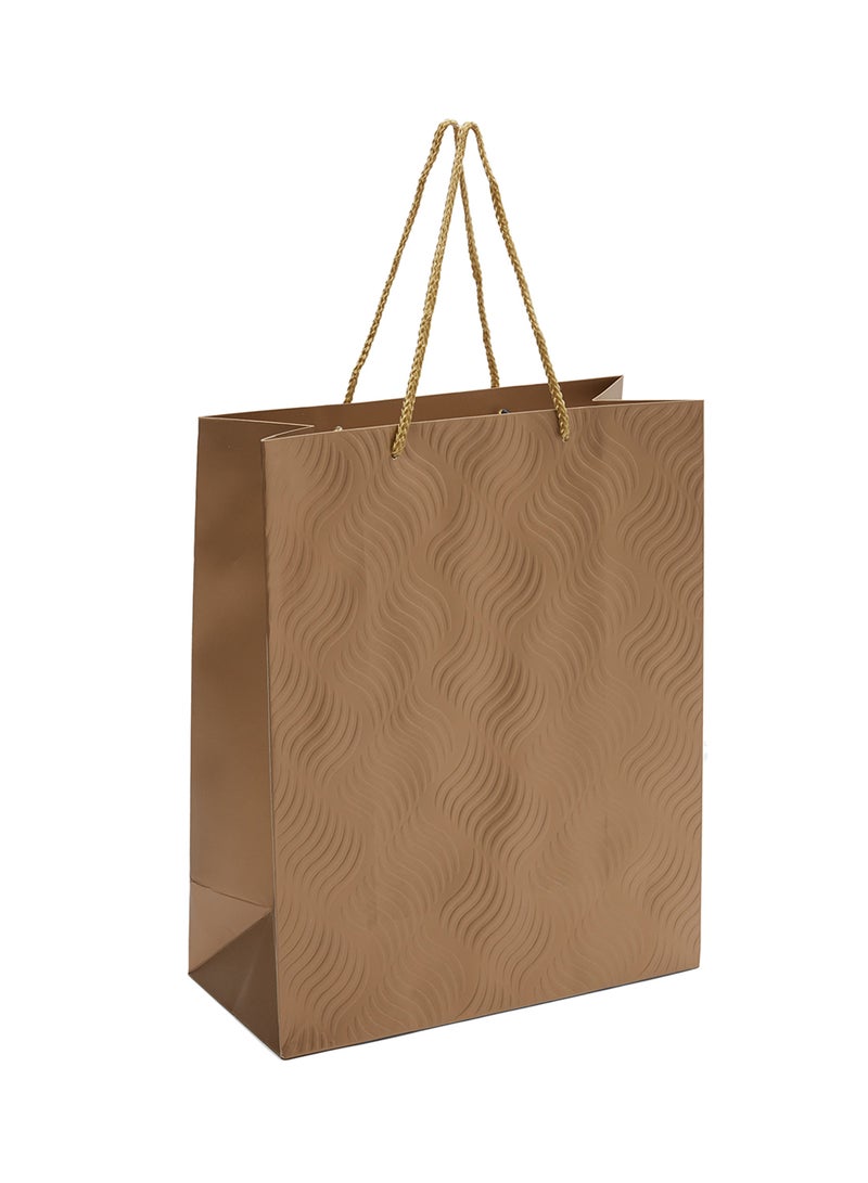 سارفا أكياس هدايا سادة من 12 قطعة بني - Image 2