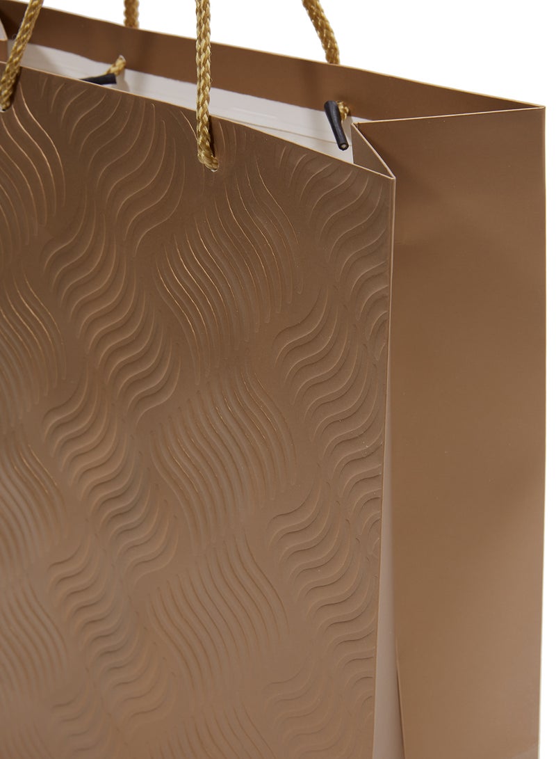 سارفا أكياس هدايا سادة من 12 قطعة بني - Image 3