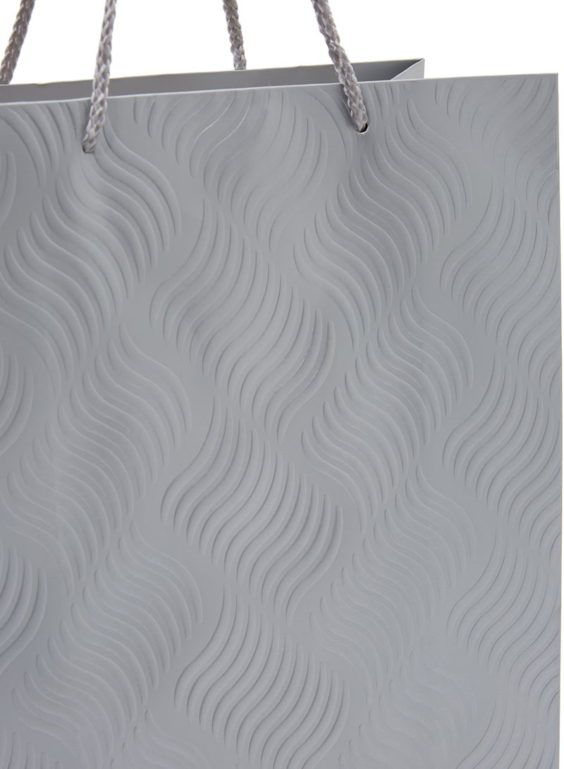 سارفا أكياس هدايا سادة من 12 قطعة رمادي - Image 3