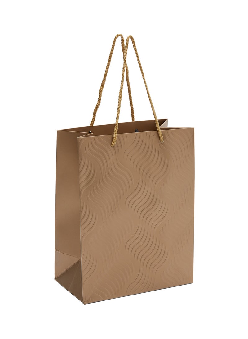 سارفا أكياس هدايا سادة من 12 قطعة بني - Image 2