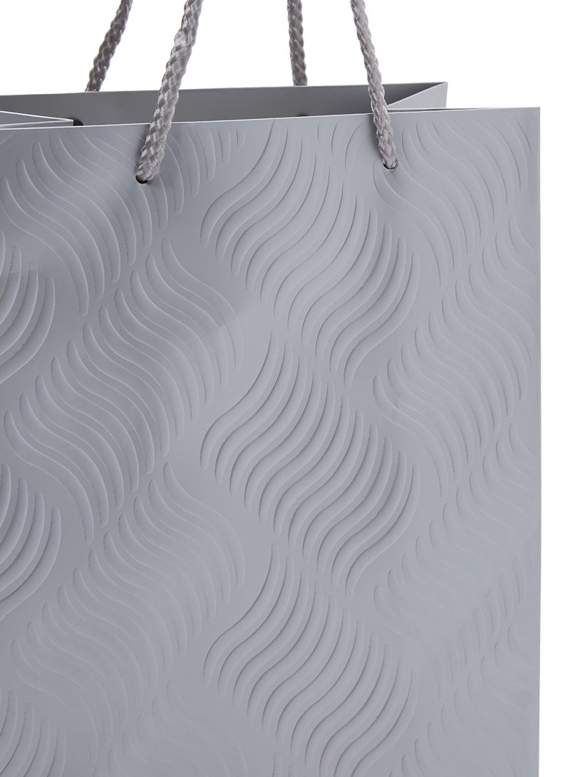 سارفا أكياس هدايا سادة من 12 قطعة رمادي - Image 3