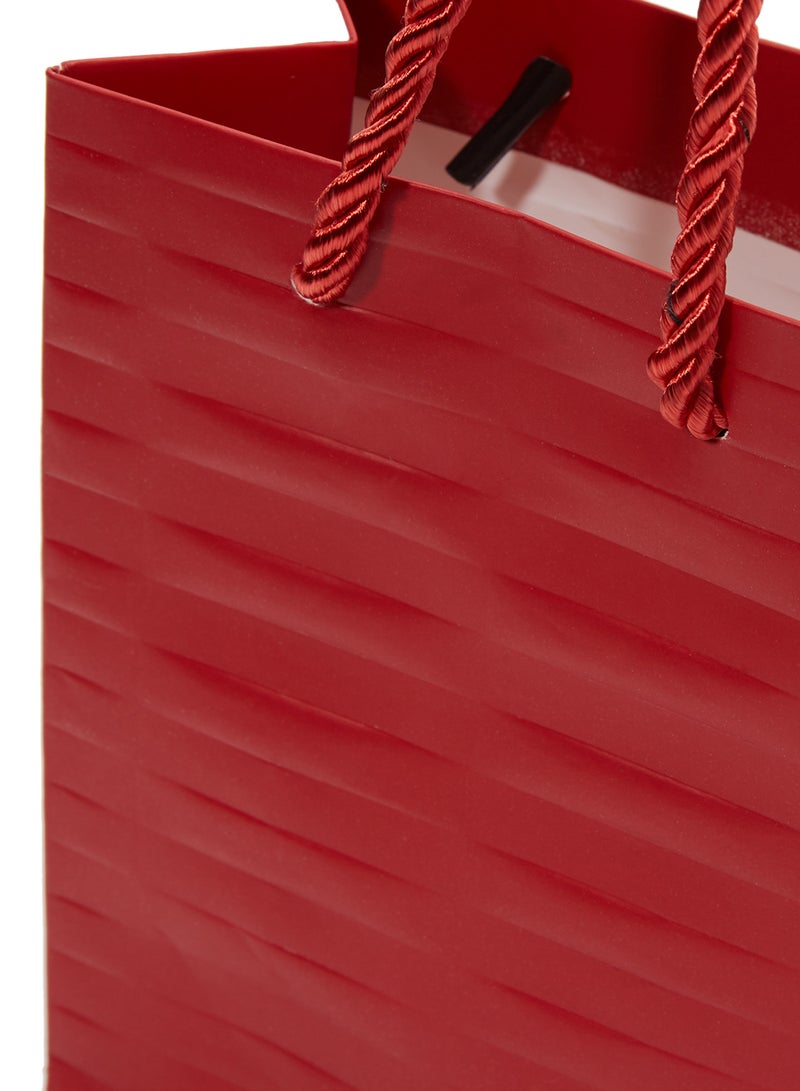 سارفا أكياس هدايا بطباعة ذاتية من 12 قطعة أحمر - Image 3