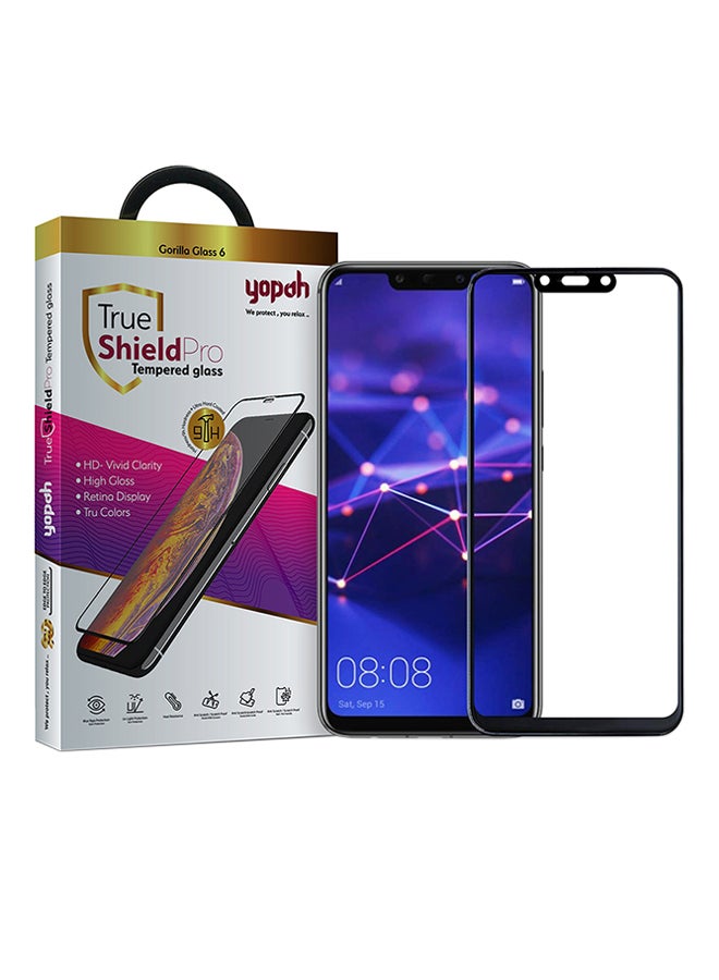yopah 5D Full Screen Surfaces Tempered Glass Screen Protector For Huawei Mate 20 Lite Black/Clear - Image 3