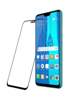 yopah 5D Full Screen Surfaces Tempered Glass Screen Protector For Huawei Y9 2019 Black/Clear  - Image 1