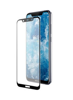 5D Full Screen Surfaces Tempered Glass Screen Protector For Nokia 8.1 (X7) Black/Clear - v1547441080/N20184230A_1