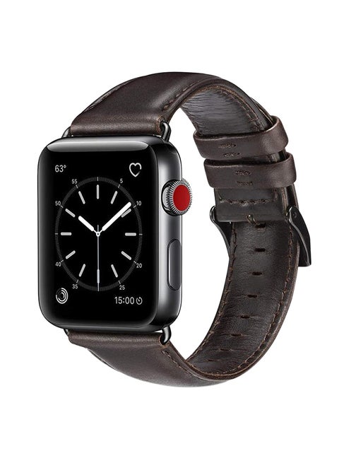 Replacement Band For Apple Watch Series 4/5 Deep Brown