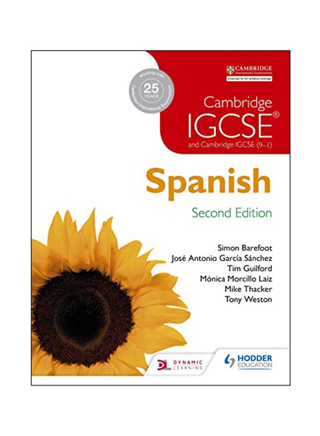 Cambridge IGCSE Spanish Paperback English by Simon Barefoot - 31 Mar 2017