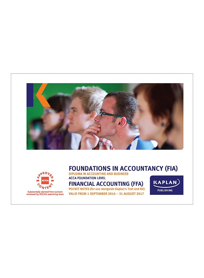 Foundations In Accoutancy (FIA): Financial Accounting (FFA): Pocket Notes Paperback English - 30 Apr 2017 