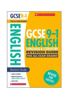 GCSE 9-1 English Language And Literature Revision Guide For All Exam Boards Paperback English by Annabel Wall - 13 Jul 2017 