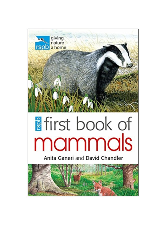 RSPB First Book Of Mammals paperback english - 24 Jun 2011