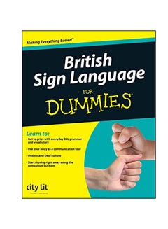 British Sign Language For Dummies Paperback English - 19-Dec-08 
