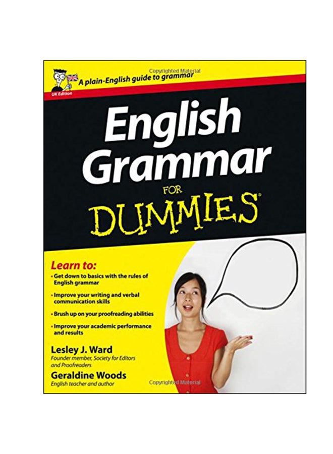 English Grammar For Dummies Paperback English by Lesley J. Ward - 30-Mar-07 