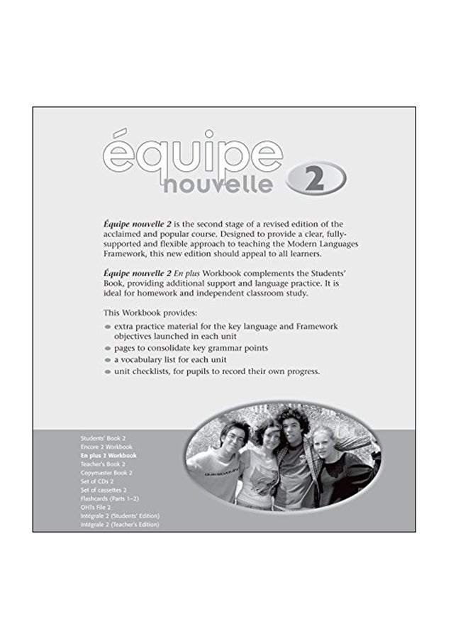 Equipe Nouvelle 2: En Plus Workbook Paperback English by Daniele Bourdais - 10-Mar-05