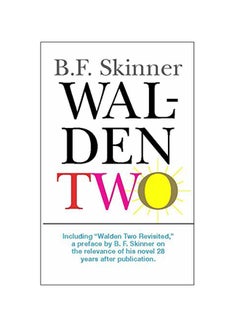 Walden Two Paperback English by Burrhus Frederi Skinner - 31-Jul-05