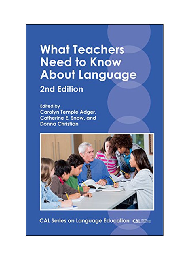 What Teachers Need To Know About Language paperback english - 31 Jul 2018