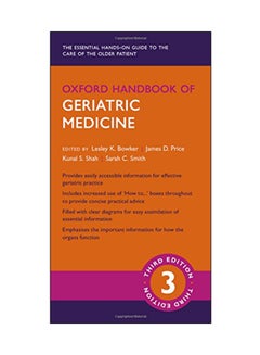Oxford Handbook Of Geriatric Medicine Paperback English - 15 May 2018 