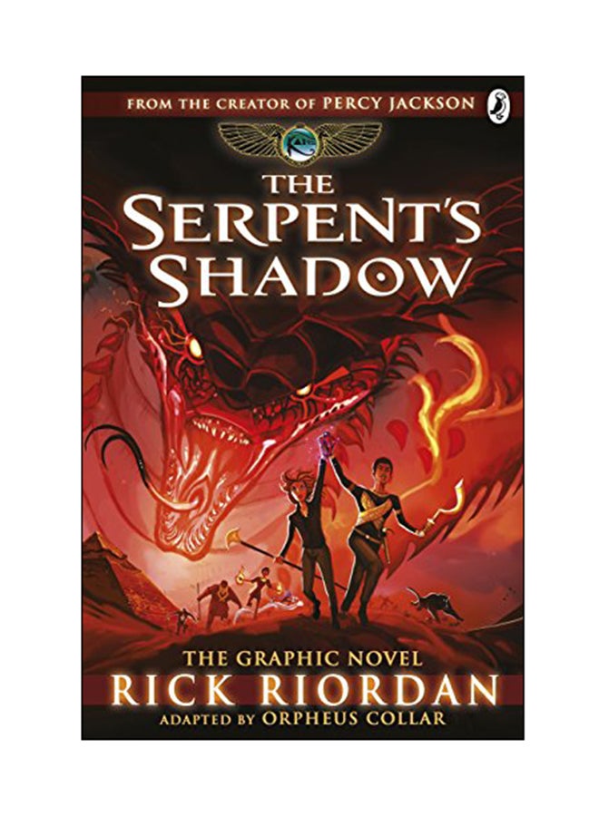 The Serpent's Shadow: The Graphic Novel Paperback English by Rick Riordan - 08 Feb 2018 