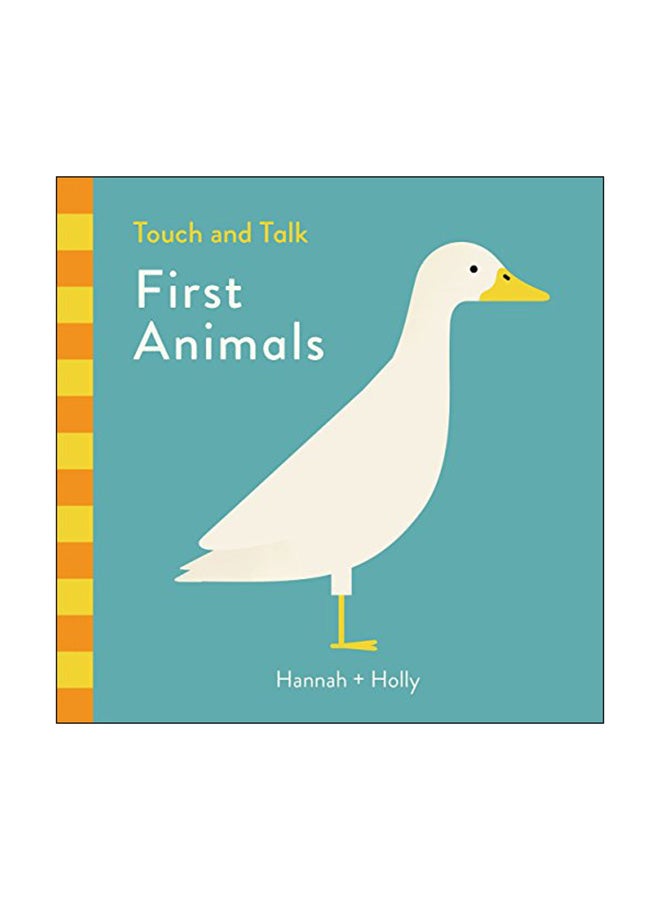 Touch And Talk: First Animals Board Book English by Hannah Holly - 08 Mar 2018