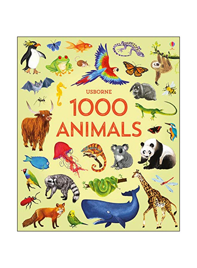 1000 Animals Hardcover English by Jessica Greenwell - 09 Aug 2018