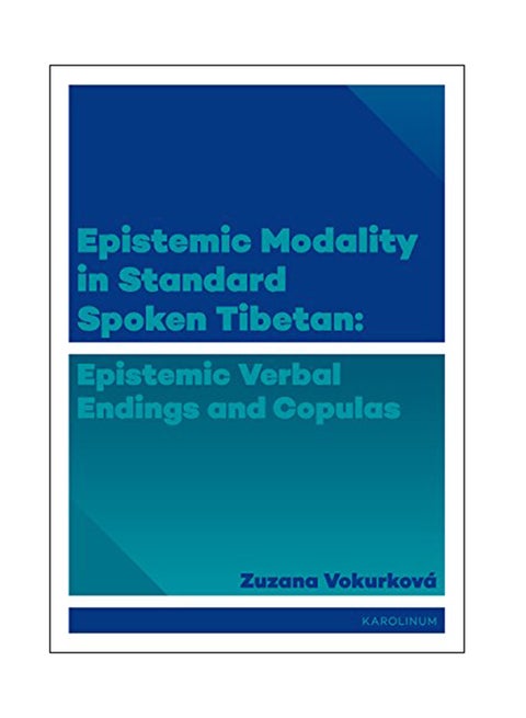 Epistemic Modality In Standard Spoken Tibetan paperback english - 15 Mar 2018