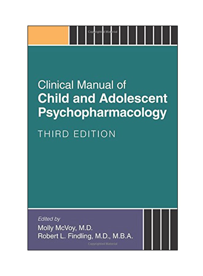 Clinical Manual Of Child And Adolescent Psychopharmacology paperback english - 14 May 2017 