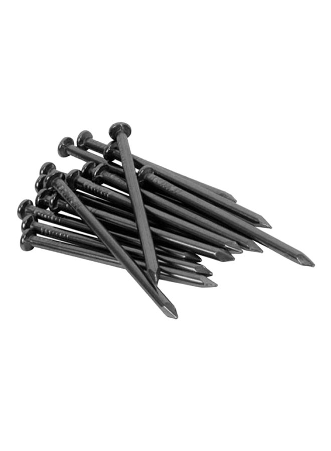 Masonry 50-Piece Concrete Nails Silver 2inch 