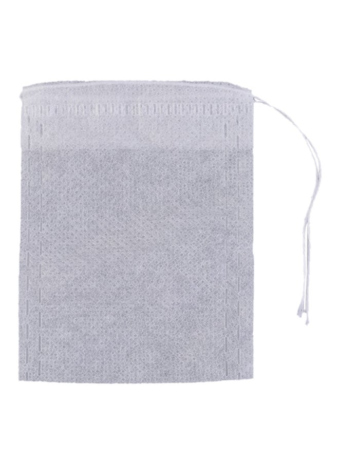 Generic - 100-Piece Colander Empty Teabags Set White - Image 1