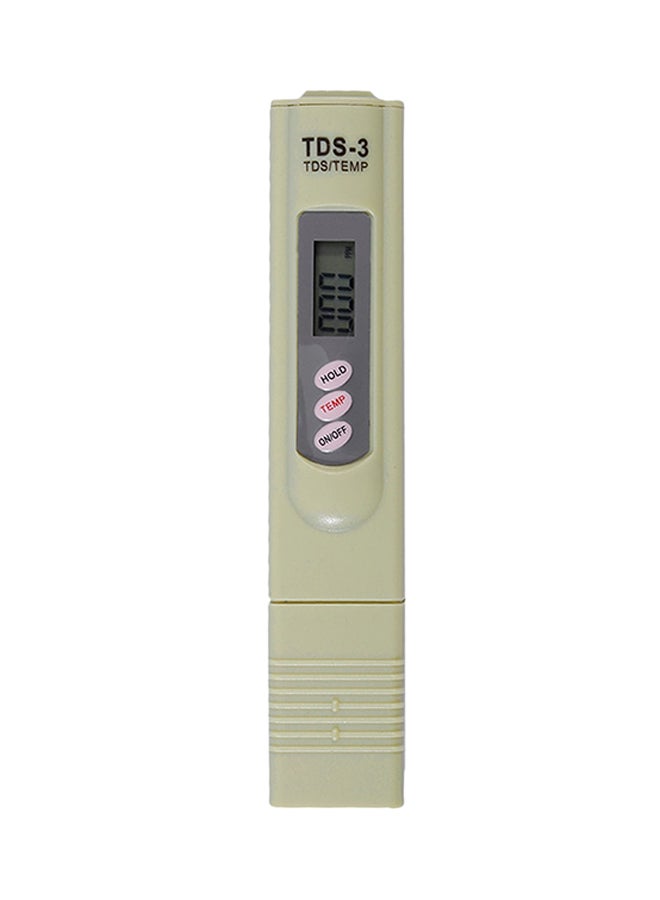 ماركة غير محددة - جهاز اختبار الماء TDS-3 أبيض/رمادي - Image 1
