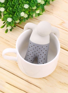Generic Silicone Tea Infuser White/Grey 8.5x6.3centimeter  - Image 2