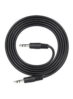 Male To Male AUX Cable Black/Silver
