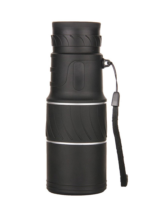 Generic - Adjustable Telescope With Mobile Phone Clip Black - Image 1