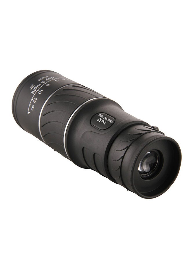 Generic - Adjustable Telescope With Mobile Phone Clip Black - Image 1