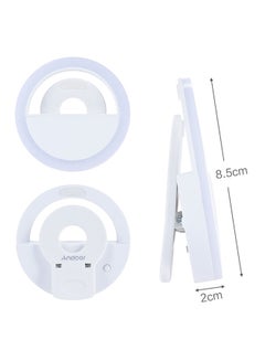 Portable Clip-On Selfie Ring Light White - v1547477857/N20135146A_2