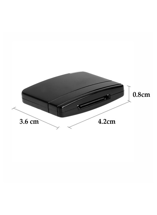 30-Pin Bluetooth Music Receiver Adapter Black  - Image 4