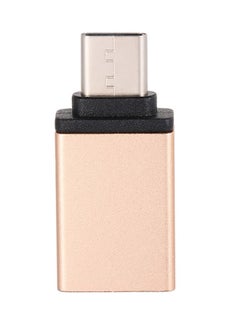 USB Type-C Male to USB 3.0 Female OTG Converter Multicolour