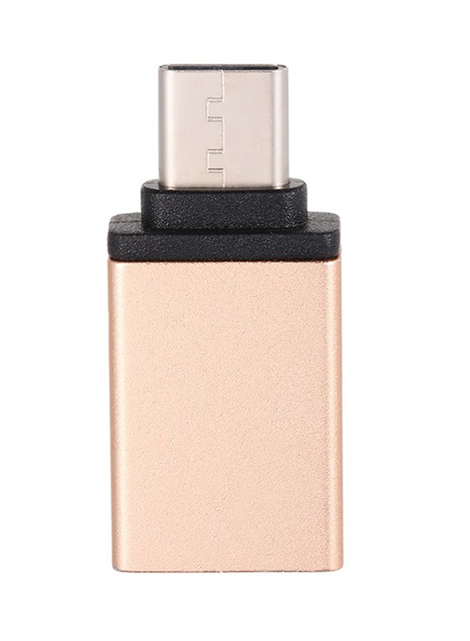 Generic - USB Type-C Male to USB 3.0 Female OTG Converter Multicolour - Image 1