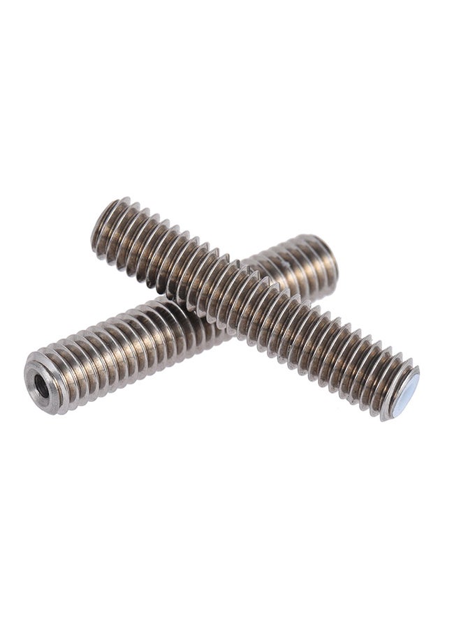 2-Piece Replacement Nozzle Extruder Throat Pipes For 3D Printer Bronze - Image 3