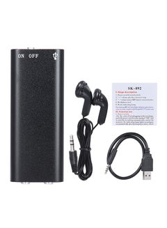 Generic USB Digital Voice Recorder And MP3 Player 1380276 Black  - Image 2