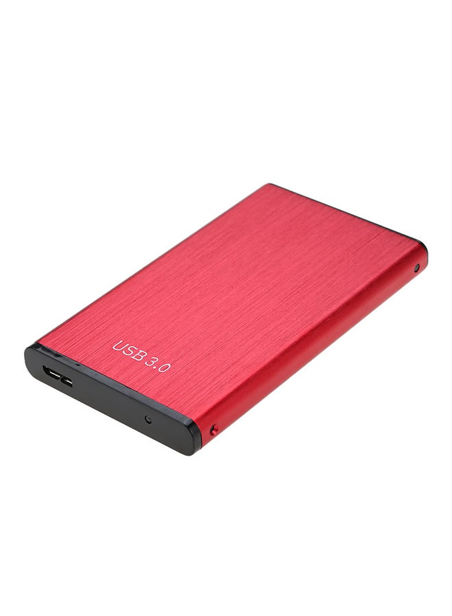 SATA SSD HDD To USB 3.0 Adapter With Caddy Case Red - Image 4