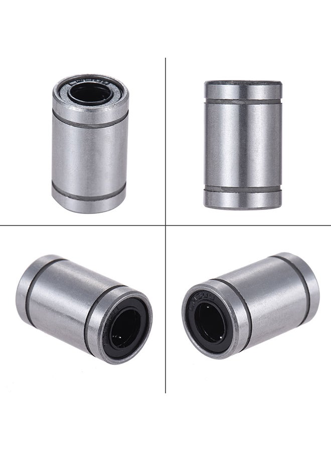 2-Piece Linear Ball Bearing Set For RepRap i3 Anet 3D Printer Silver - Image 3