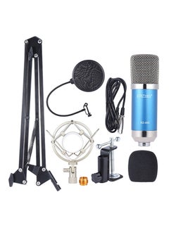 Generic 7 Piece Broadcasting Studio Recording Condenser Microphone Kit 1389799 Blue/Black/Silver  - Image 1