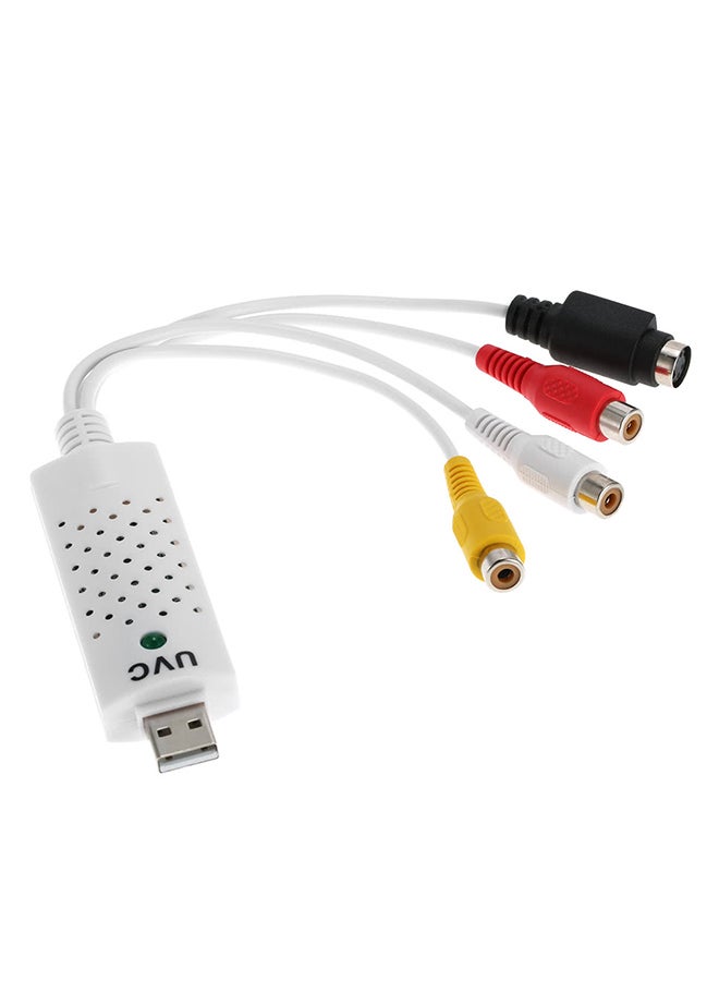 USB Video Converter Adapter White/Red/Yellow  - Image 2