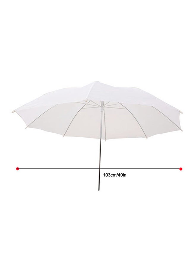 Generic - Studio Flash Translucent Soft Umbrella 103centimeter White - Image 1