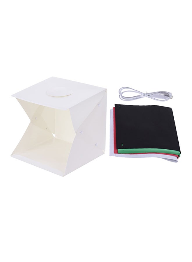 Foldable Photography Lightbox White  - Image 1