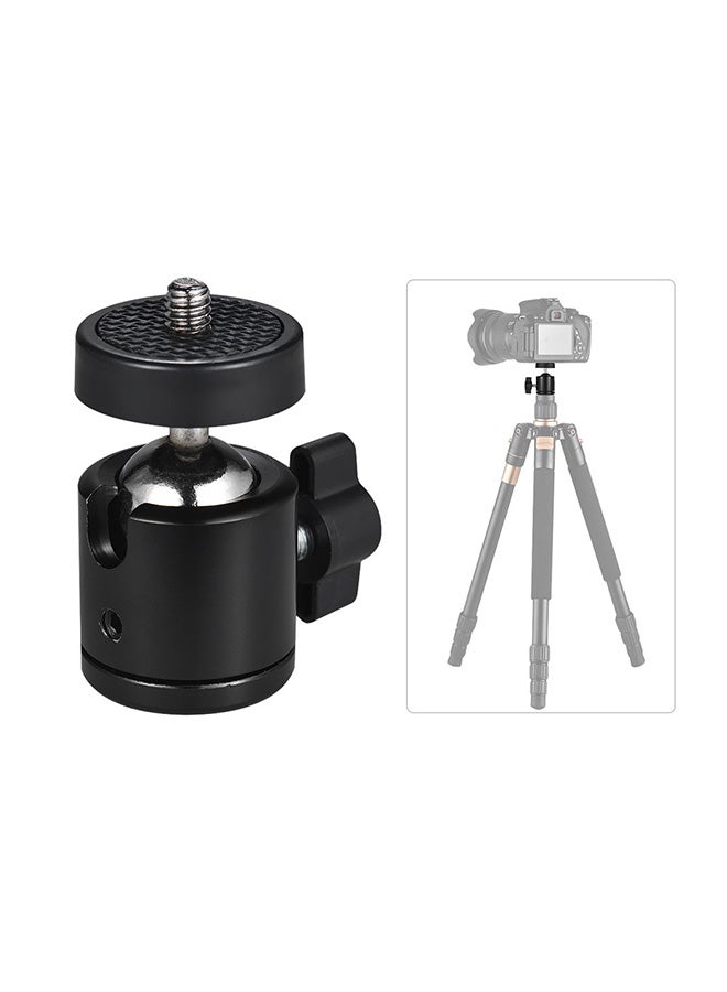 2-Piece Tripod Ball Head Set Black  - Image 4