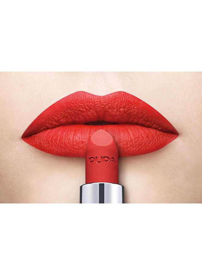 PUPA I'm Matt Lipstick 070 - Coral Red - Image 2