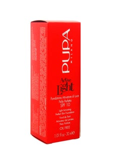 PUPA Active Light - Light Activating Perfect Skin Foundation SPF 10 051 Sandy Brown  - Image 2
