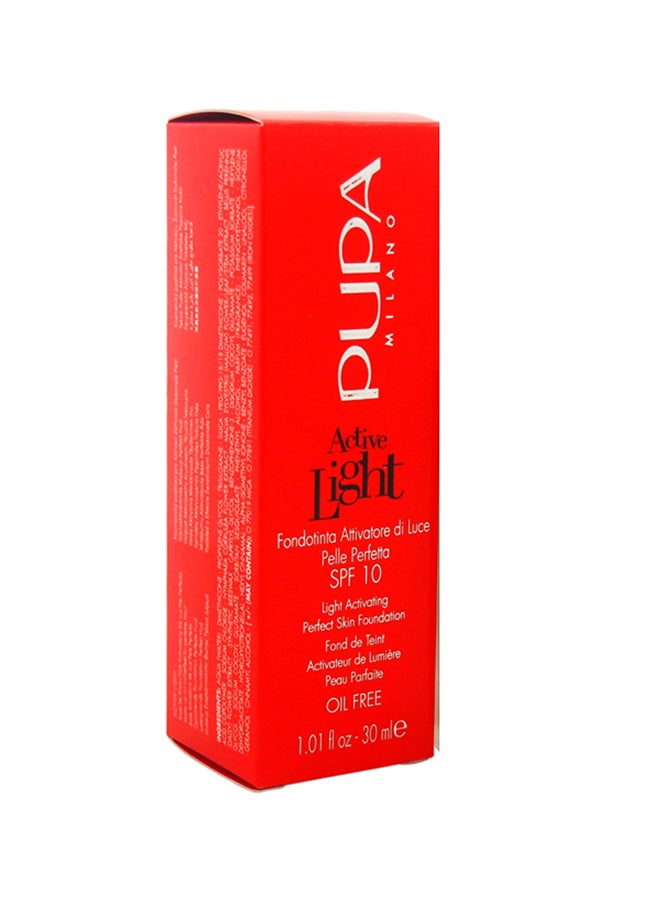 Active Light - Light Activating Perfect Skin Foundation SPF 10 051 Sandy Brown