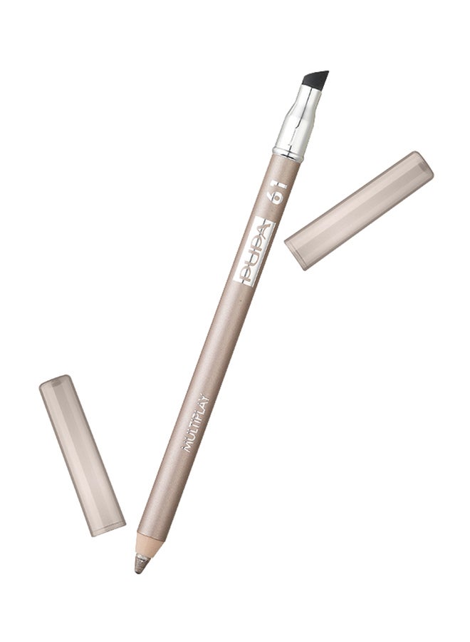 PUPA Multiplay Eye Pencil 61 Platinum - Image 1